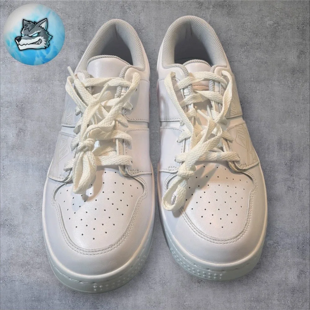 Nike Air Jordan Nu Retro 1 Low Golf White Pure Platinum Mens Size 8.5 FZ4153-100